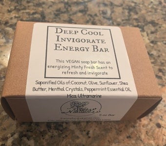 All natural VEGAN chunky soap with gift box 4.8-5 oz size