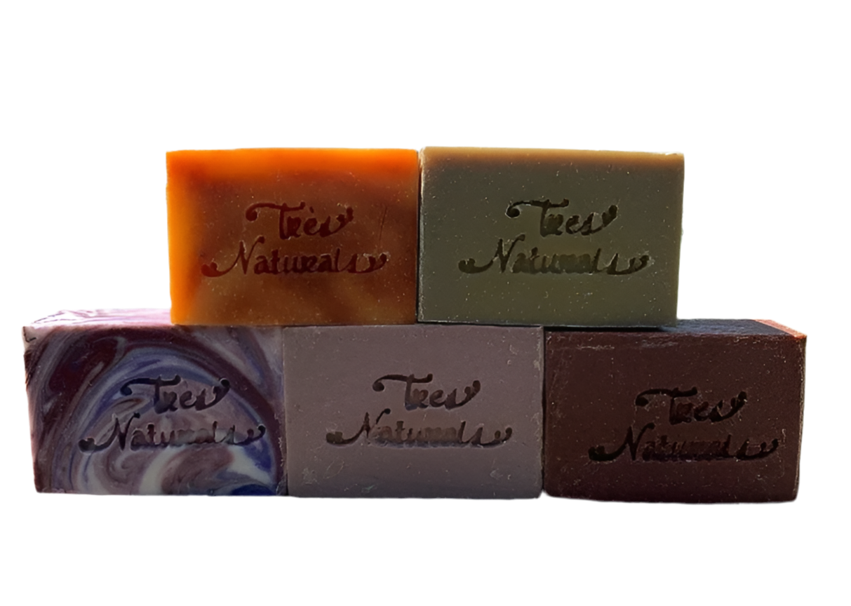 All natural VEGAN chunky soap with gift box 4.8-5 oz size