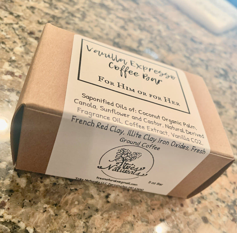 All natural VEGAN chunky soap with gift box 4.8-5 oz size