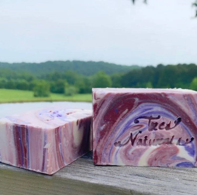 All natural VEGAN chunky soap with gift box 4.8-5 oz size