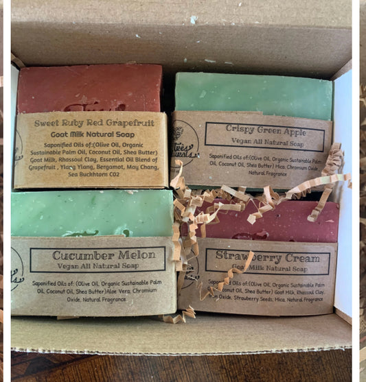 Soap Gift Box 4 Fruity Scents